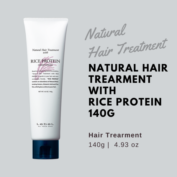 Lebel Natural Hair Treatment RP (Rice Protein) 140g - Harajuku Culture Japan - Japanease Products Store Beauty and Stationery