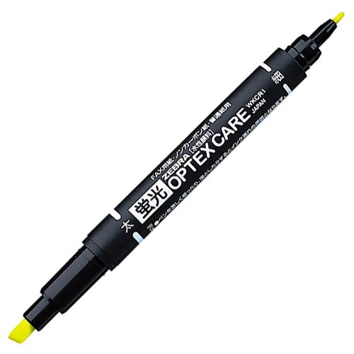 Zebra Highlighter Pen OPTEX CARE - Harajuku Culture Japan - Japanease Products Store Beauty and Stationery