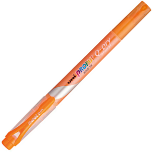 Uni Highlighter Pen Propass Window Q-Dry - Harajuku Culture Japan - Japanease Products Store Beauty and Stationery