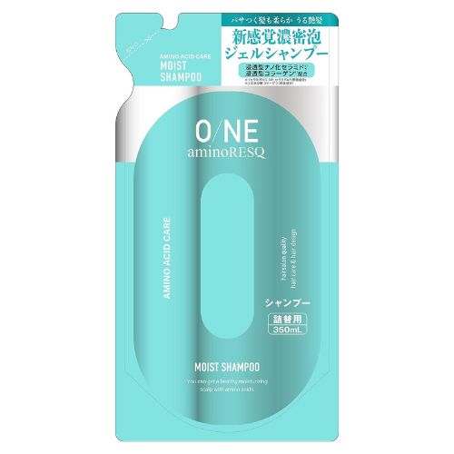 AminoRESQ ONE Moist Shampoo - 350ml  - Refill - Harajuku Culture Japan - Japanease Products Store Beauty and Stationery