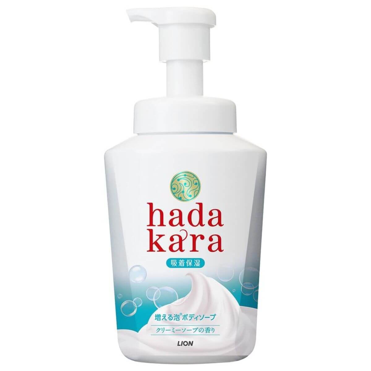 Hadakara Foaming Body Soap 550ml - Creamy Soap Scent - Harajuku Culture Japan - Japanease Products Store Beauty and Stationery