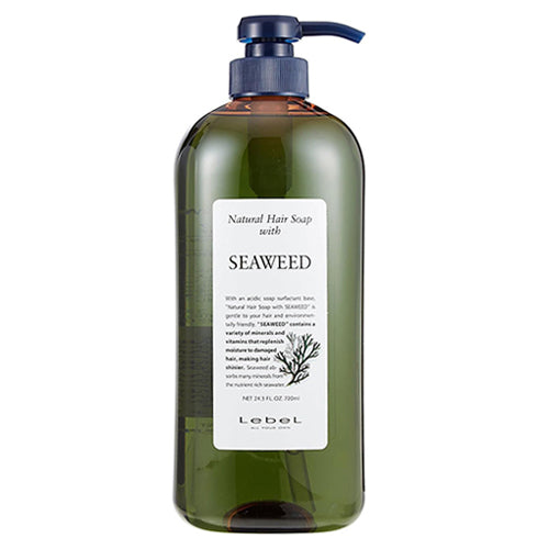 Lebel Natural Hair Soap Seaweed - 720ml - Harajuku Culture Japan - Japanease Products Store Beauty and Stationery