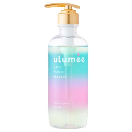 Ulumee Moist Protein Shampoo - 480ml - Harajuku Culture Japan - Japanease Products Store Beauty and Stationery