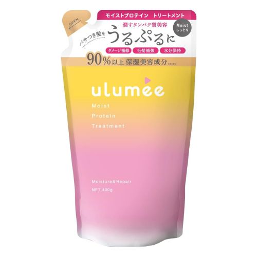 Ulumee Moist Protein Treatment - 400g - Refill - Harajuku Culture Japan - Japanease Products Store Beauty and Stationery