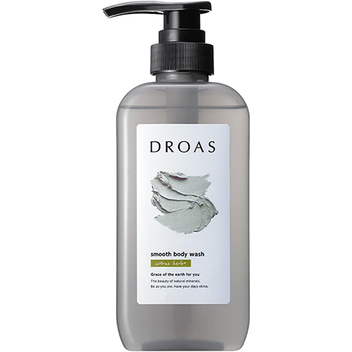 DROAS Clay Body Wash Moist Smooth - 400ml - Harajuku Culture Japan - Japanease Products Store Beauty and Stationery