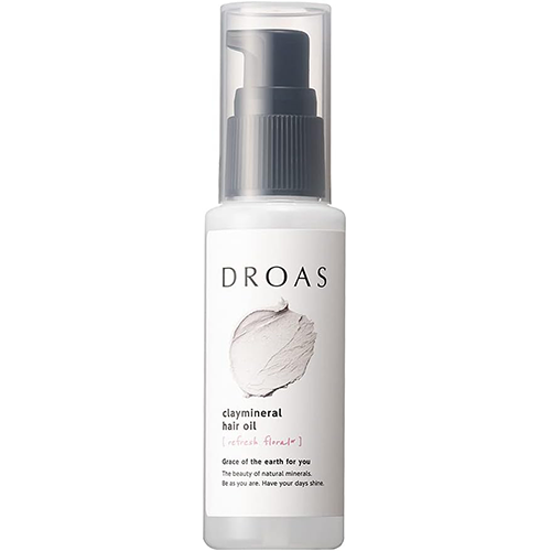 DROAS Clay Mineral Hair Oil - 60ml - Harajuku Culture Japan - Japanease Products Store Beauty and Stationery