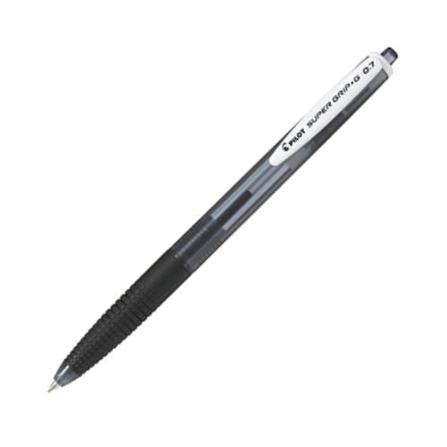 Pilot Oil-Based Ballpoint Super Grip G Knock Type - 0.7mm - Harajuku Culture Japan - Japanease Products Store Beauty and Stationery