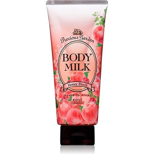 KOSE - Precious Garden - Body Milk - 200g - Honey Peach Scent - Harajuku Culture Japan - Japanease Products Store Beauty and Stationery