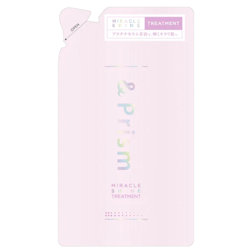 &Prism MIRACLE Miracle Shine Hair Treatment 320ml - Refill - Harajuku Culture Japan - Japanease Products Store Beauty and Stationery