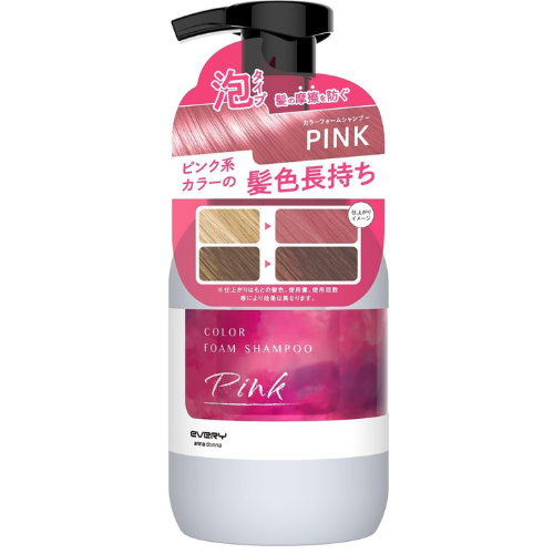 Anna Donna Every Color Foam Shampoo 250ml Pink - Harajuku Culture Japan - Japanease Products Store Beauty and Stationery