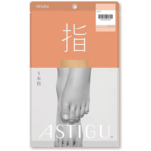 Atsugi Astigu Five Finger Stocking Yubi - AP1010 - Harajuku Culture Japan - Japanease Products Store Beauty and Stationery