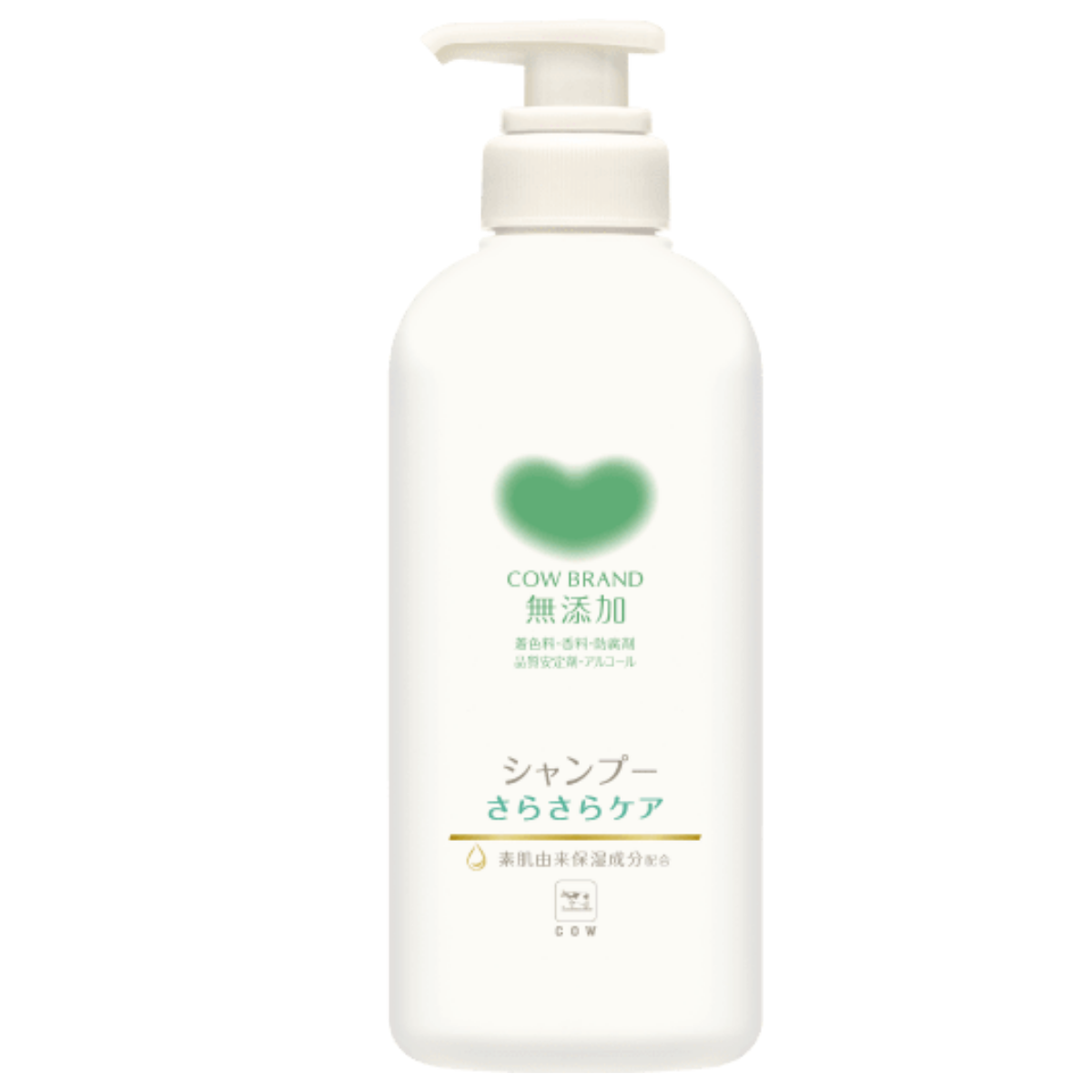 Cow Brand  Additive Free  Shampoo Smooth - 470mL - Harajuku Culture Japan - Japanease Products Store Beauty and Stationery