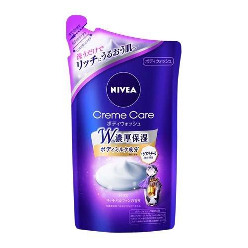 Nivea Cream Care Body Wash Refill 360ml - Rich Parfum - Harajuku Culture Japan - Japanease Products Store Beauty and Stationery