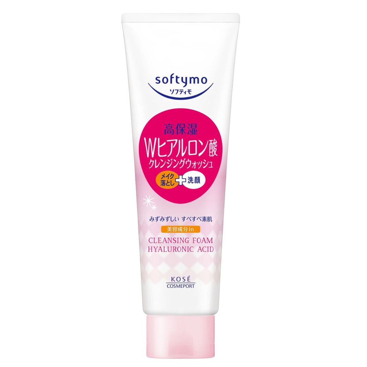 Kose Softymo Cleansing Wash Hyaluronic Acid  - 190g - Harajuku Culture Japan - Japanease Products Store Beauty and Stationery