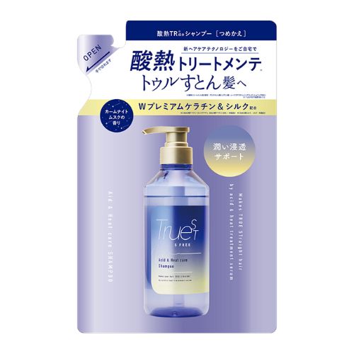 TRUEST by S FREE Acid Heat TR Shampoo - Refill - 400ml - Harajuku Culture Japan - Japanease Products Store Beauty and Stationery