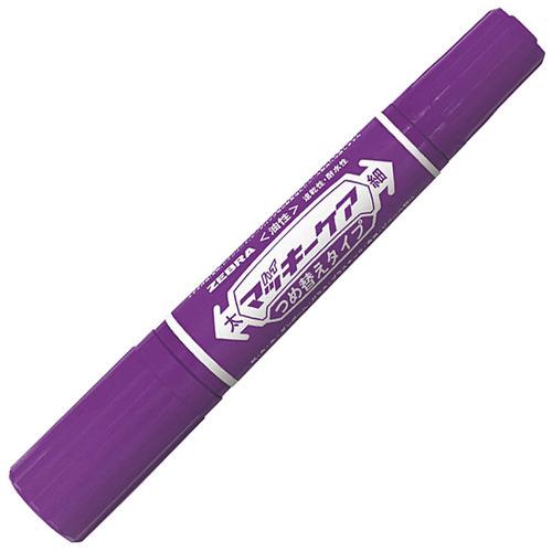 Zebra Permanent Marker High Mackie Care Refill Type - Harajuku Culture Japan - Japanease Products Store Beauty and Stationery