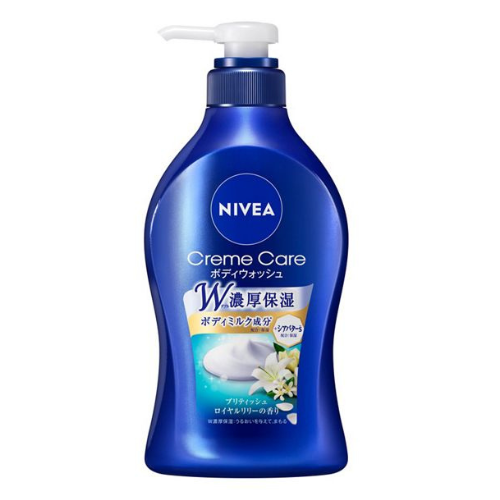 Nivea Cream Care Body Wash 480ml - Royal Lily - Harajuku Culture Japan - Japanease Products Store Beauty and Stationery