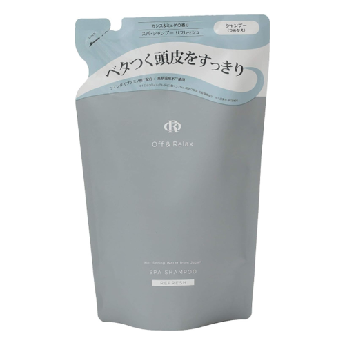 Off&Relax OR Refresh Spa Shampoo 400ml - Refill - Harajuku Culture Japan - Japanease Products Store Beauty and Stationery