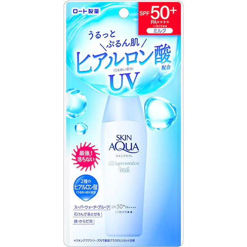 Skin Aqua Super Moisture UV Milk 40ml - SPF50+/PA++++ - Harajuku Culture Japan - Japanease Products Store Beauty and Stationery