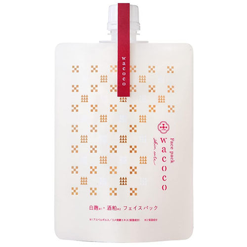 Club Cosmetics Wacoco  White Malt And Sake Lees Face Pack - 170g - Harajuku Culture Japan - Japanease Products Store Beauty and Stationery