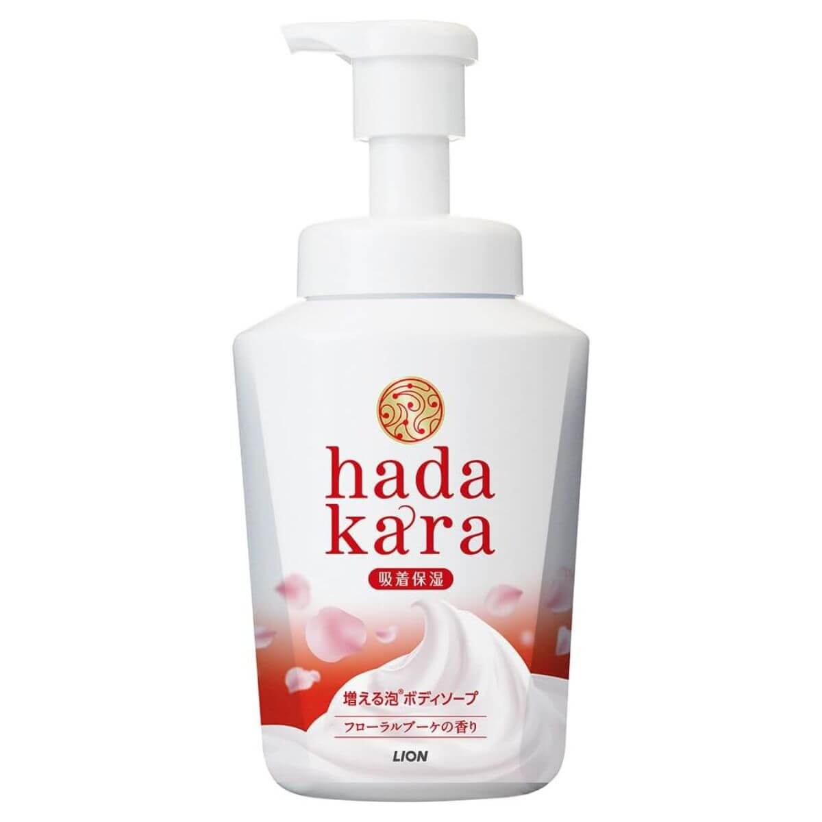 Hadakara Foaming Body Soap 550ml - Floral Bouquet Scent - Harajuku Culture Japan - Japanease Products Store Beauty and Stationery