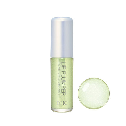 DHC Lip Plumper Tone Up & Change 5.5mL - Green - Harajuku Culture Japan - Japanease Products Store Beauty and Stationery
