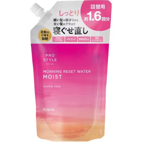 Kuracie PROSTYLE Morning Reset Water Aroma Rose Scent 450ml - Refill - Harajuku Culture Japan - Japanease Products Store Beauty and Stationery