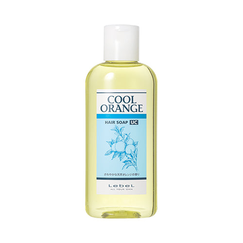 Lebel Cool Orange Hair Soap UC (Ultra Cool Type) -200ml - Harajuku Culture Japan - Japanease Products Store Beauty and Stationery