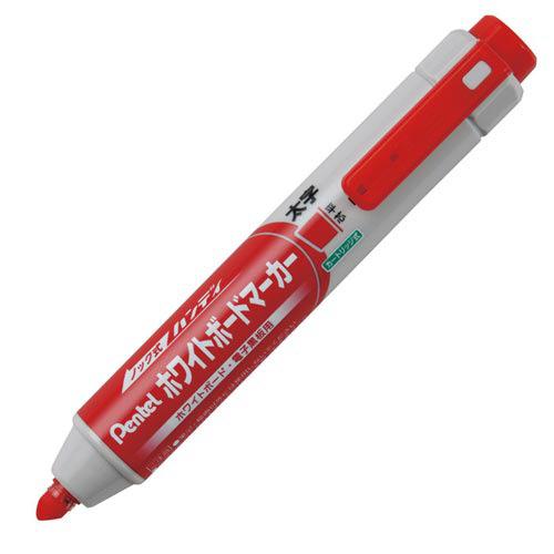 Pentel Handy White Board Marker Knock Type - Flat Core / Bold Point - Harajuku Culture Japan - Japanease Products Store Beauty and Stationery