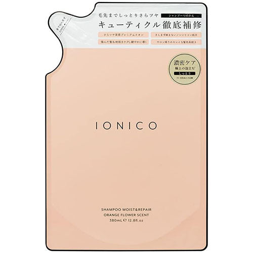Ionico Premium Ion Damage Care Shampoo Moist & Repair Refill - 380ml - Harajuku Culture Japan - Japanease Products Store Beauty and Stationery