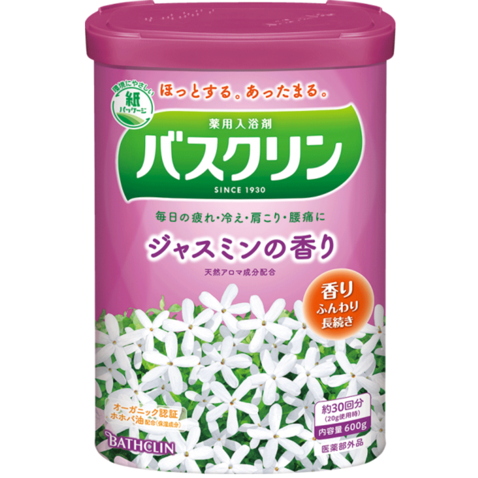 Bathclin Standard Bath Salts - 600g - Harajuku Culture Japan - Japanease Products Store Beauty and Stationery