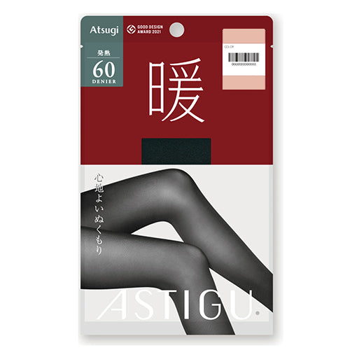Atsugi Astigu Warming Hot Tights Dan 60 Denier - AP1060 - Harajuku Culture Japan - Japanease Products Store Beauty and Stationery