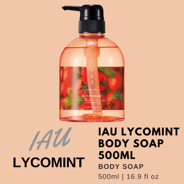 Lebel IAU Lycomint Body Soap - 500ml - Harajuku Culture Japan - Japanease Products Store Beauty and Stationery