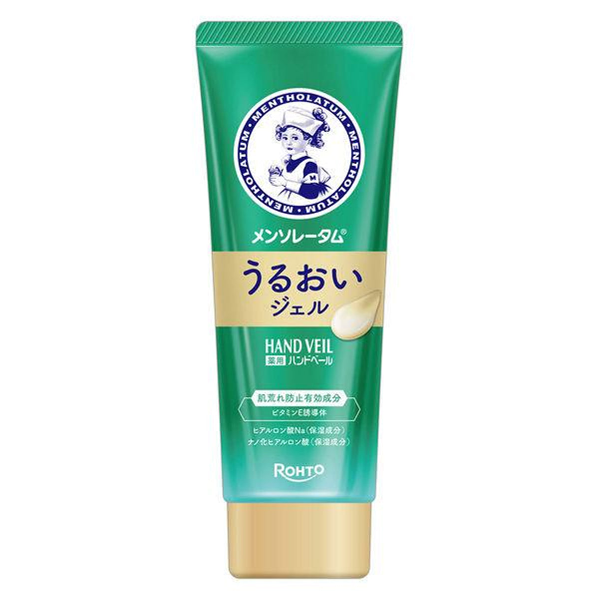 Rohto Mentholatum medicated hand veil Moisture Hand Gel 70g - Harajuku Culture Japan - Japanease Products Store Beauty and Stationery