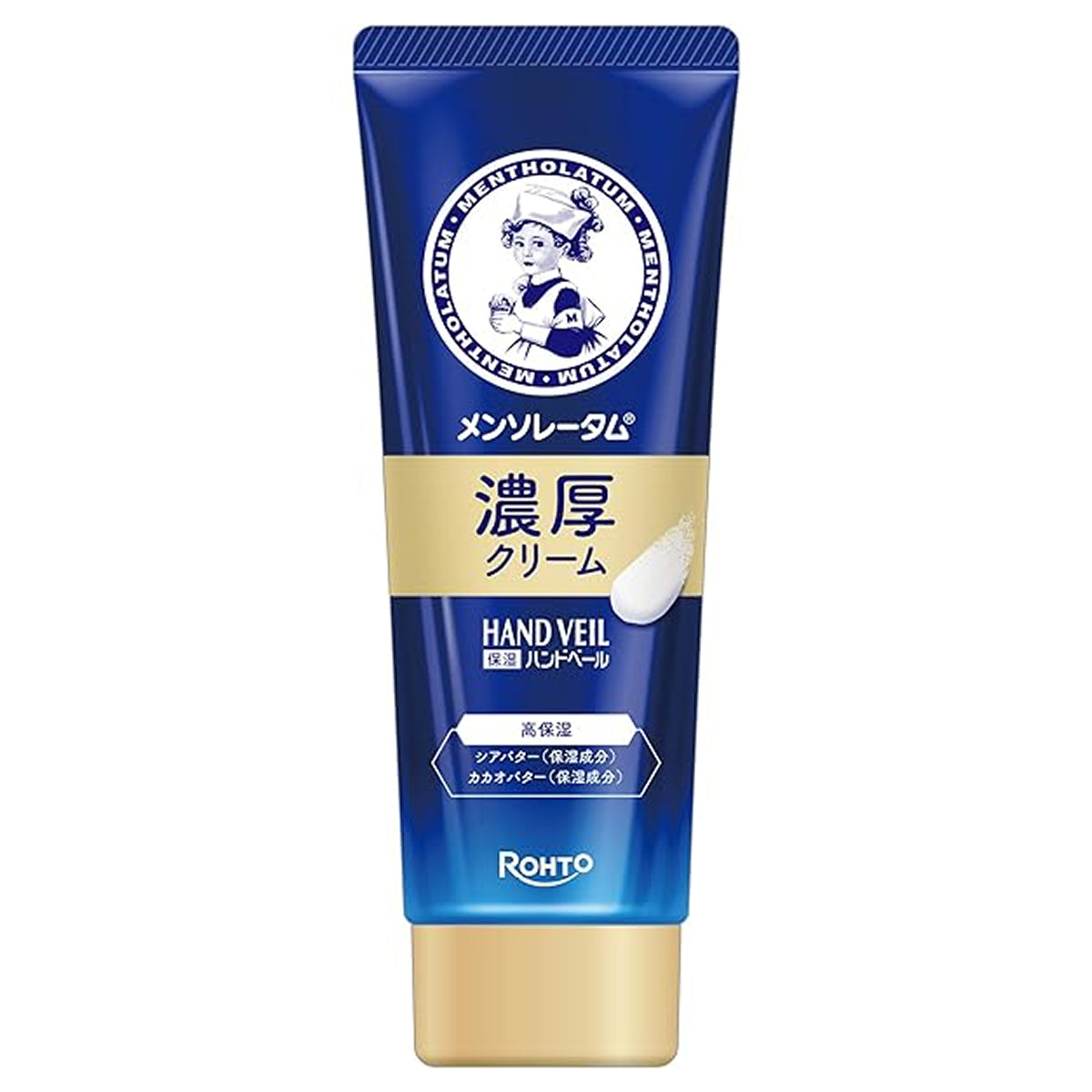 Rohto Mentholatum medicated hand veil Rich Hand Cream 70g - Harajuku Culture Japan - Japanease Products Store Beauty and Stationery