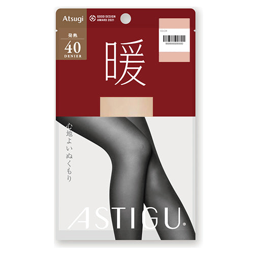 Atsugi Astigu Warming Hot Tights Dan 40 Denier - AP9040 - Harajuku Culture Japan - Japanease Products Store Beauty and Stationery