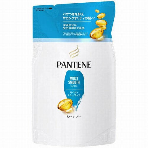Pantene New Shampoo 300ml - Moist Smooth Care - Refill - Harajuku Culture Japan - Japanease Products Store Beauty and Stationery