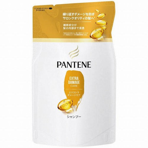 Pantene New Shampoo 300ml - Extra Damage Care - Refill - Harajuku Culture Japan - Japanease Products Store Beauty and Stationery