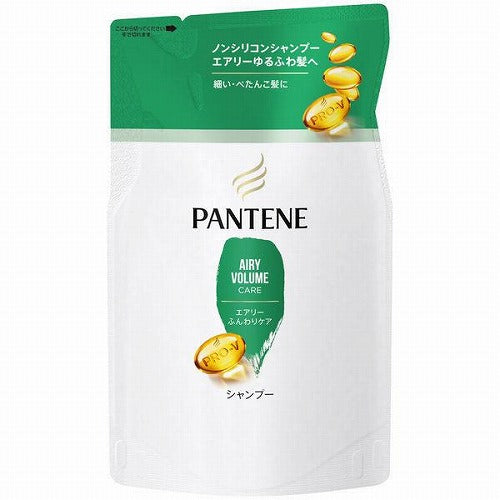 Pantene New Shampoo 300ml - Airy Softly Care - Refill - Harajuku Culture Japan - Japanease Products Store Beauty and Stationery