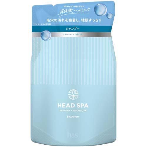 H&S Deep Experience Head Spa Refresh x Smooth Shampoo - Refill - 350g - Harajuku Culture Japan - Japanease Products Store Beauty and Stationery