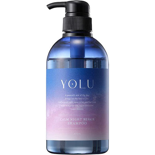 YOLU Night Beauty Shampoo Bottle 475ml - Calm Night Repair - Harajuku Culture Japan - Japanease Products Store Beauty and Stationery