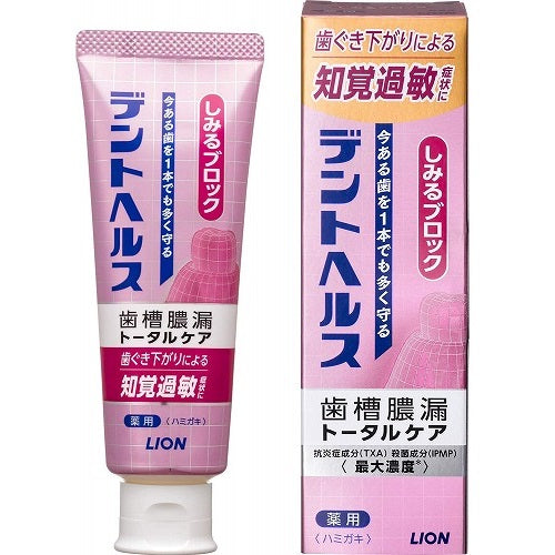 Lion Dent Health Medicinal Toothpaste Block - Harajuku Culture Japan - Japanease Products Store Beauty and Stationery