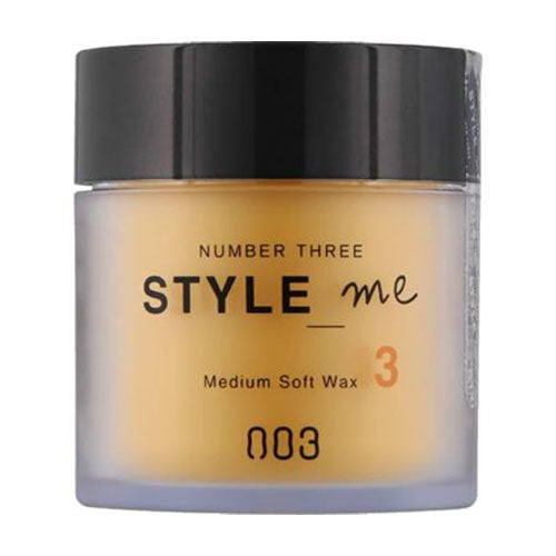 NUMBER THREE STYLE me Medium Soft Hair Wax - 50g - Harajuku Culture Japan - Japanease Products Store Beauty and Stationery