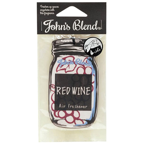 John's Blend Paper Air Freshener - Red Wine - Harajuku Culture Japan - Japanease Products Store Beauty and Stationery