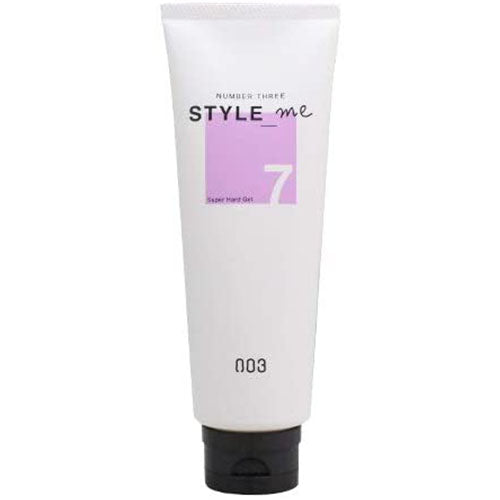 NUMBER THREE STYLE me Super Hard Gel - 150g - Harajuku Culture Japan - Japanease Products Store Beauty and Stationery