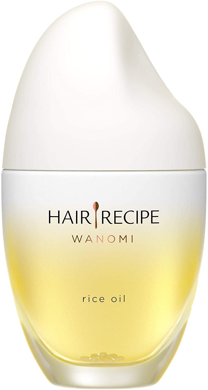 Hair Recipe Wanomi Moist Rice Hair Oil - 53ml - Harajuku Culture Japan - Japanease Products Store Beauty and Stationery