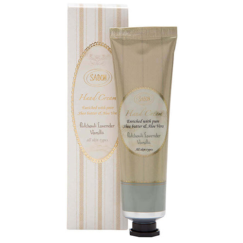 Sabon Patchouli Lavender Vanilla Hand Cream 50g - Harajuku Culture Japan - Japanease Products Store Beauty and Stationery