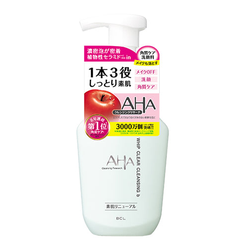 Cleansing Research AHA Whip Clear Cleansing 150ml - B - Harajuku Culture Japan - Japanease Products Store Beauty and Stationery