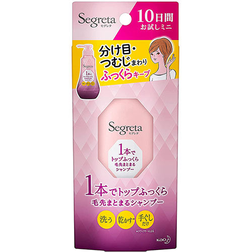 Segreta Shampoo Pump Finished With One Mini Bottle 60ml - Harajuku Culture Japan - Japanease Products Store Beauty and Stationery