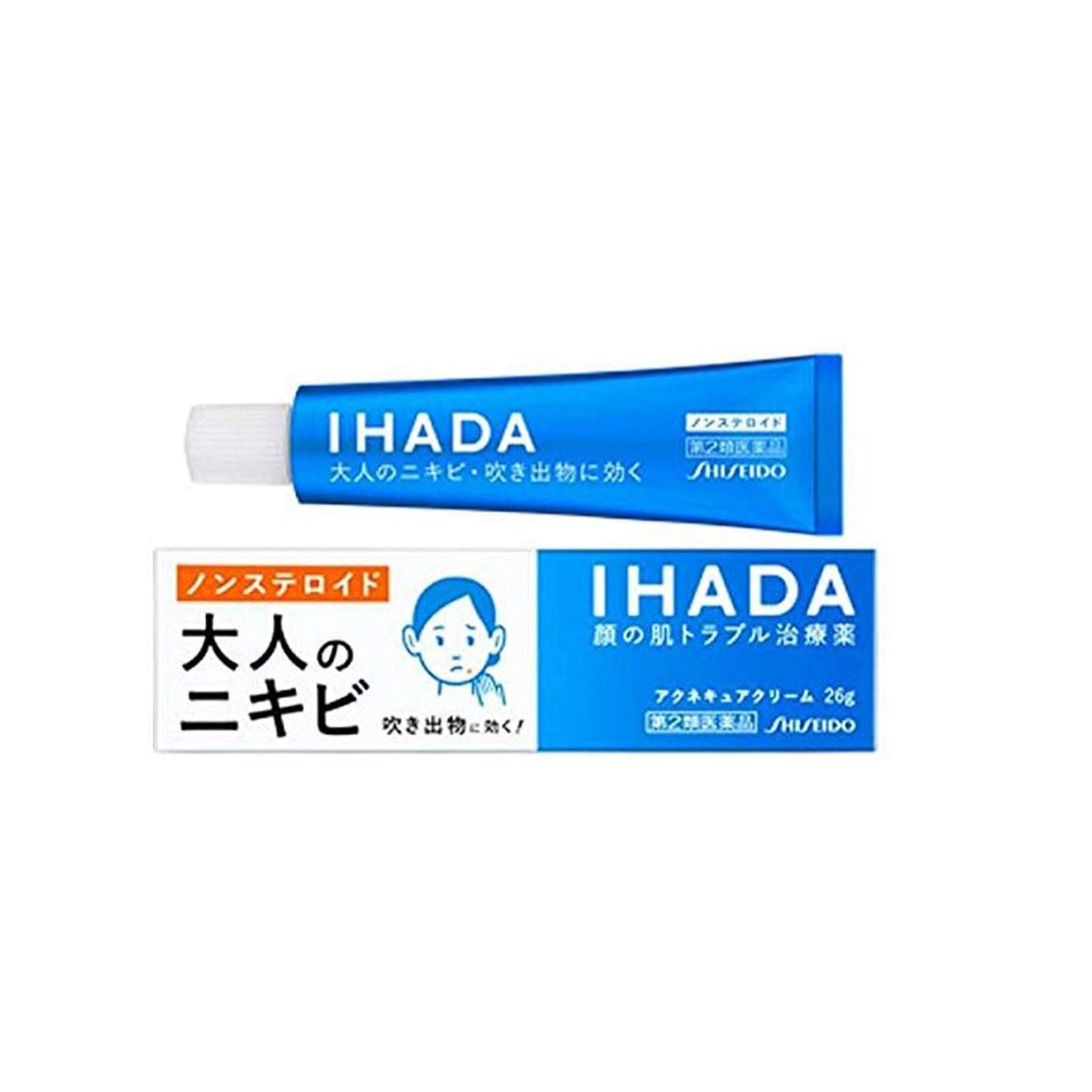 Shiseido IHADA Medicinal Acne Cure Cream - Harajuku Culture Japan - Japanease Products Store Beauty and Stationery